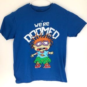 Rugrats We're Doomed Chucky Men's T-Shirt L